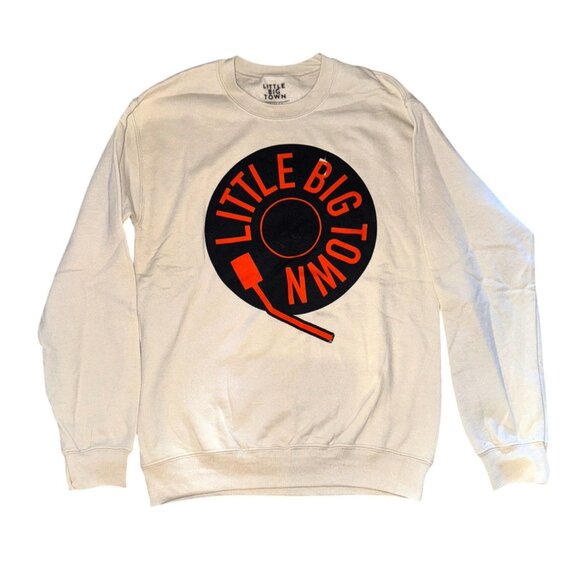 Little Big Town Canada Tour Cream Sweatshirt Medium - Picture 3 of 9